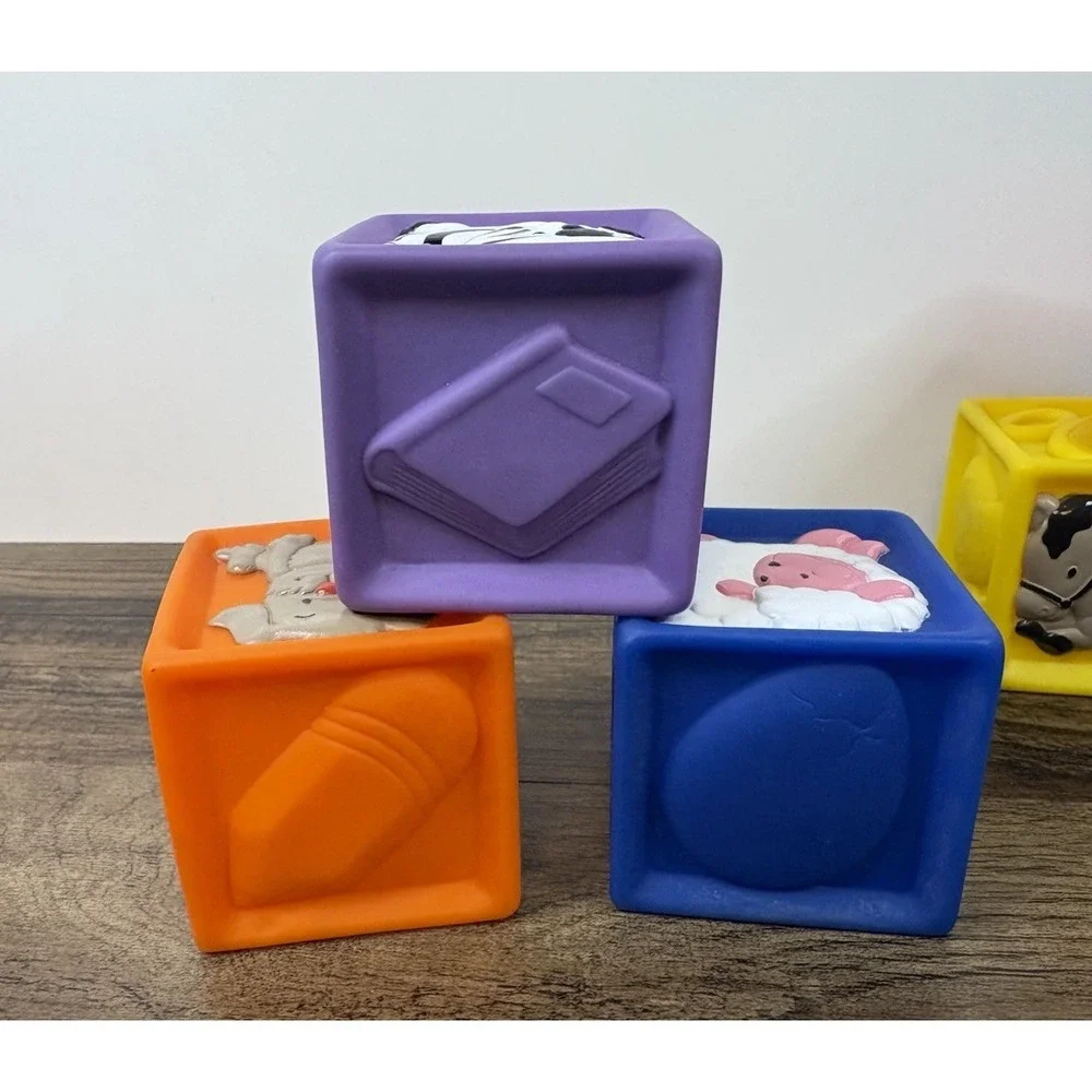 Circle Of Knowledge Squeeze A Lot Block Set Animals Nature ABCs Numbers